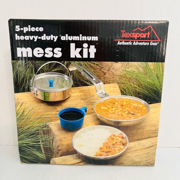 Texsport Heavy-Duty Aluminum Mess Kit - Picture 1 of 4